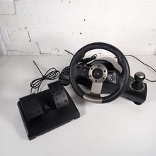 Subsonic Superdrive Drive Pro GS700 Wheel & Pedals NO COSMETIC BADGE Working