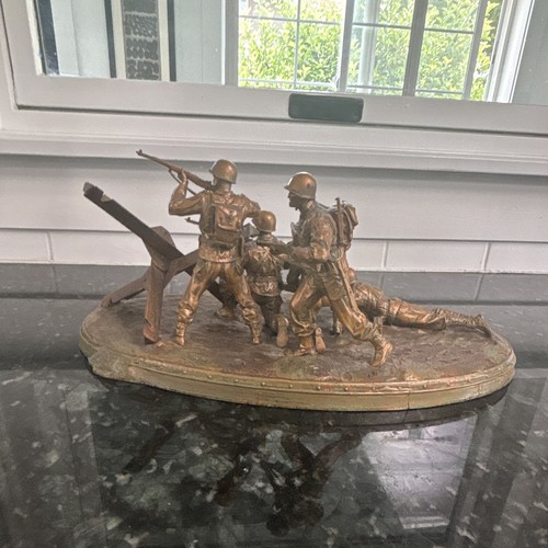 Bronze metal military - bronze,