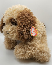 TY Classic Roscoe The Fluffy Brown Dog With Tags 2007 Retired
