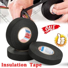  Car Wiring Loom Tape Adhesive Fabric Harness Insulation Electrical Tape 9-32mm