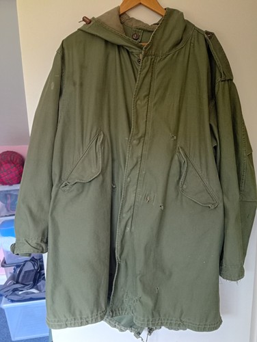M51 fishtail parka shell - shell, size