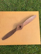 Vintage Wooden Ash Birch Wood Model Aeroplane Airplane Propeller  Spinner