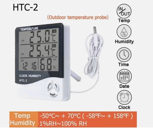 Lcd digital thermometer - digital,