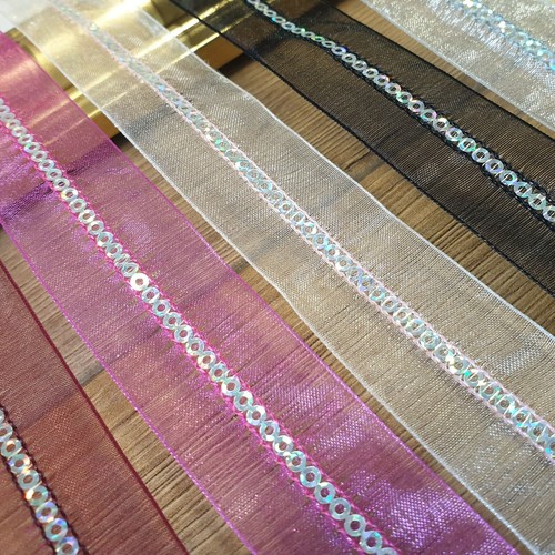 Organza sequin sheer - sequin,