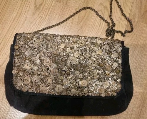 Zara suede black - black, with