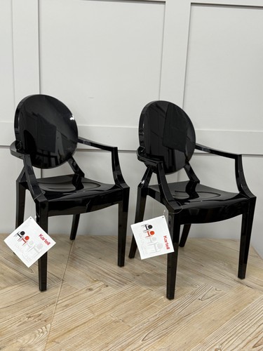 Lou ghost chair black - lou,