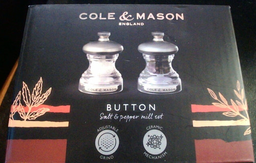 Cole mason button salt - &,