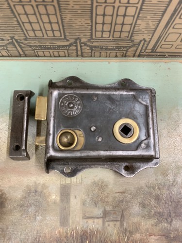 Old victorian rim - old, lock