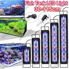 NEW| Aquarium Fish Tank LED Light Over-Head Full Spectrum Plant Lighting Lamp UK