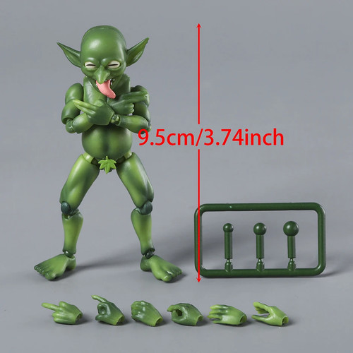 10cm goblin articulated - goblin,