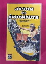Jason And The Argonauts VHS Todd Armstrong, Nancy Kovack  1963 Film