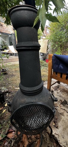 Outdoor chimnea - outdoor,