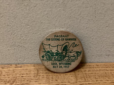Pageant The Legend of Rawhide Wooden Nickel Lusk Wyoming 7-28-1957