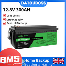 12V 300Ah Lifepo4 Battery Lithium Leisure Battery, Low Temp, Rechargeable for RV