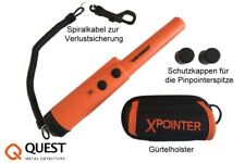 Quest Xpointer Pinpointer Orange (Latest Model) + Accessories