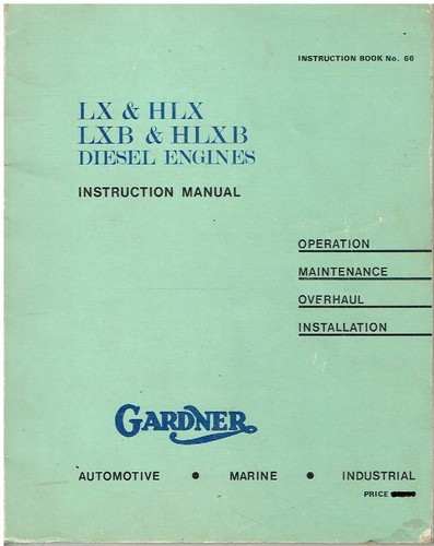 Gardner hlx lxb hlxb diesel - lxb,
