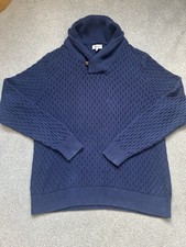 Porter + Ash Navy Cable Knit