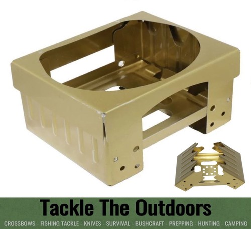 Folding metal camping heater - camping,