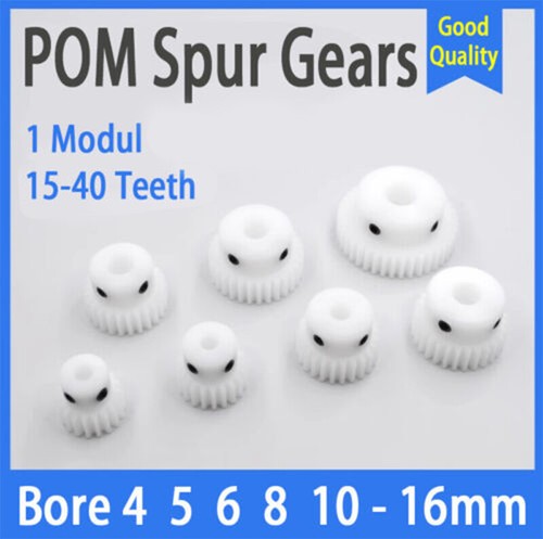 Mod nylon pinion gear spur - 1,