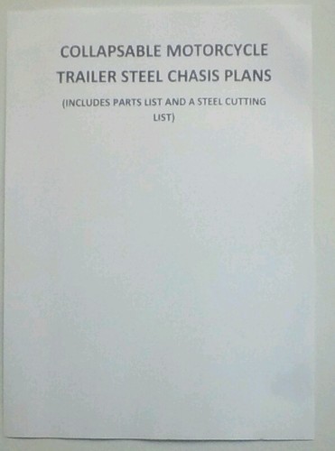 Motorcycle motorbike trailer
