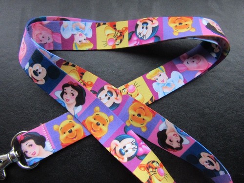 Disney character lanyard - lanyard,, neck