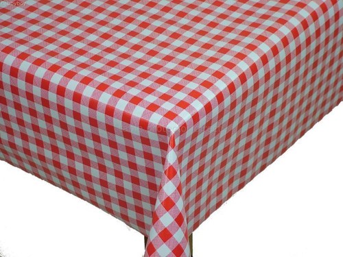 Wipe clean tablecloth cover - clean,
