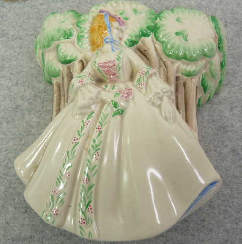 Clarice cliff lady anne - lady, wall