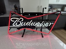 Budweiser Neon Sign Retail Restaurant, Bar, Club, Pub, Man Cave