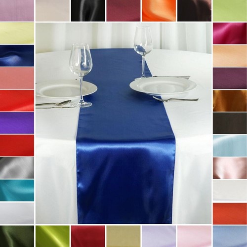 Pcs satin 12x108 table - pcs,