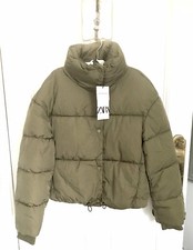 Zara Short Puffer Jacket In
