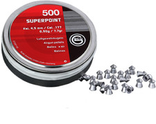Geco Superpoint  Airgun Pellet .177/4.50mm Qty 500  Free P&P