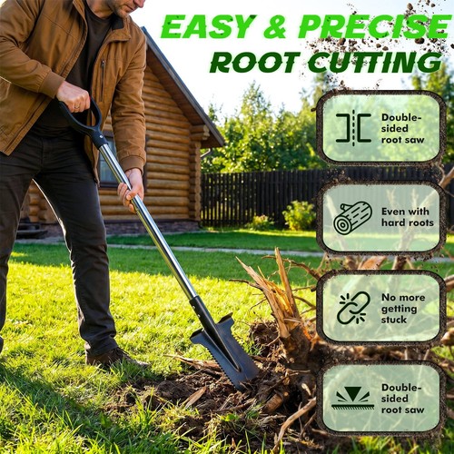 Root blaster shovel planting - root,