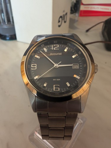 Mens accurist mb419 watch - mens,