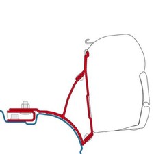 Fiamma F45s Vw T5 T6 Transporter Multi Van UK RHD Fitting Kit Awning Bracket 