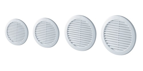 Round air vent - vent, grille
