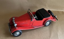 Antique 1950 Doepke Model Toys Pressed Steel Toy MG Sedan Sports Car