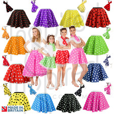 Polka dot ROCK N ROLL Skirt
