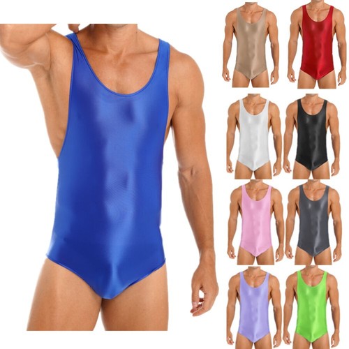 Mens glossy sleeveless - mens,