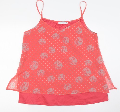 Myrine womens pink polka - pink, dot