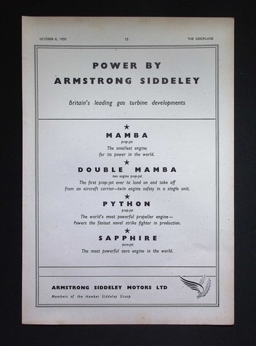 Original 1950 advert armstrong - 1950,