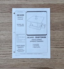 Craftsman Oscillating Spindle