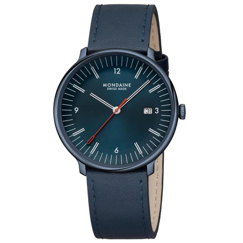 Mondaine doppio men watch - mondaine, men's
