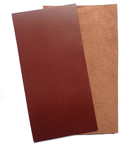 2mm thick oak brown - full, grain