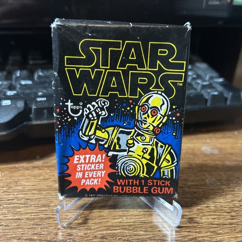 1977 topps star wars wax - topps, pack