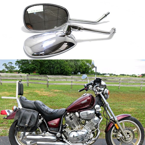 Chrome motorcycle rearview - motorcycle,