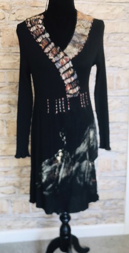 Pause cafe dress size black - dress,