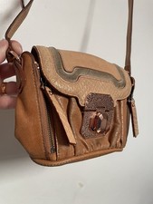 Mimco tan brown genuine
