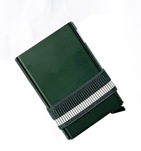 Card slide wallet green - -,