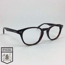 SPECSAVERS eyeglasses DARK TORTOISE ROUND KEYHOLE BRIDGE frame MOD: 25665505