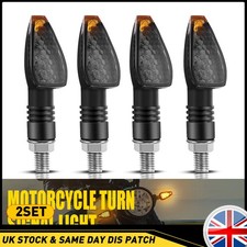 8PCS Chrome Motorcycle Bullet